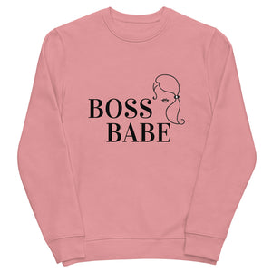 Boss Babe Eco Sweatshirt White
