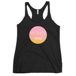 Load image into Gallery viewer, Victory is in my Veins Sunrise Women&#39;s Racerback Tank
