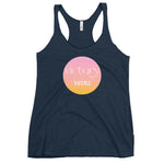 Load image into Gallery viewer, Victory is in my Veins Sunrise Women&#39;s Racerback Tank
