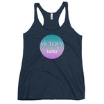 Load image into Gallery viewer, Victory is in my Veins Sunset Women&#39;s Racerback Tank
